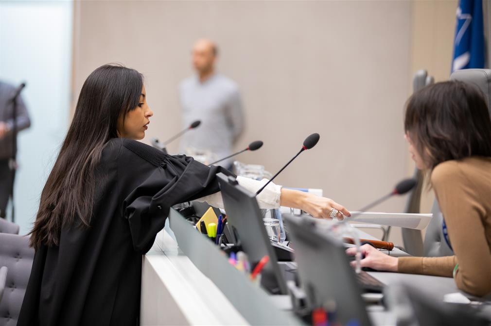 Before hearings, we handle all physical evidence, and when Court is in session, we show the electronic versions of evidence on the Courtroom screens. Before hearings, we handle all physical evidence, and when Court is in session, we show the electronic versions of evidence on the Courtroom screens.