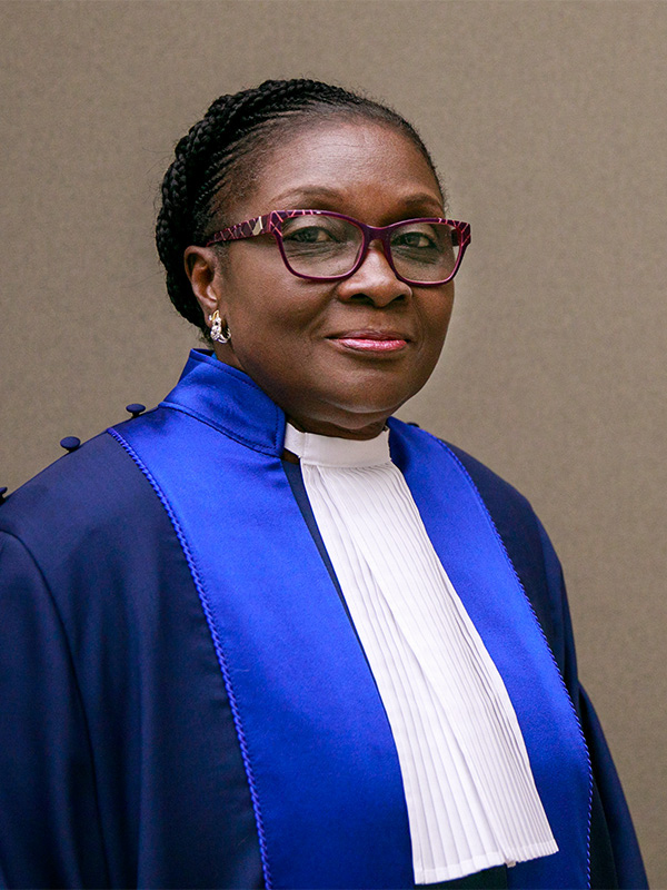 Judge Reine Alapini-Gansou Judge Reine Alapini-Gansou