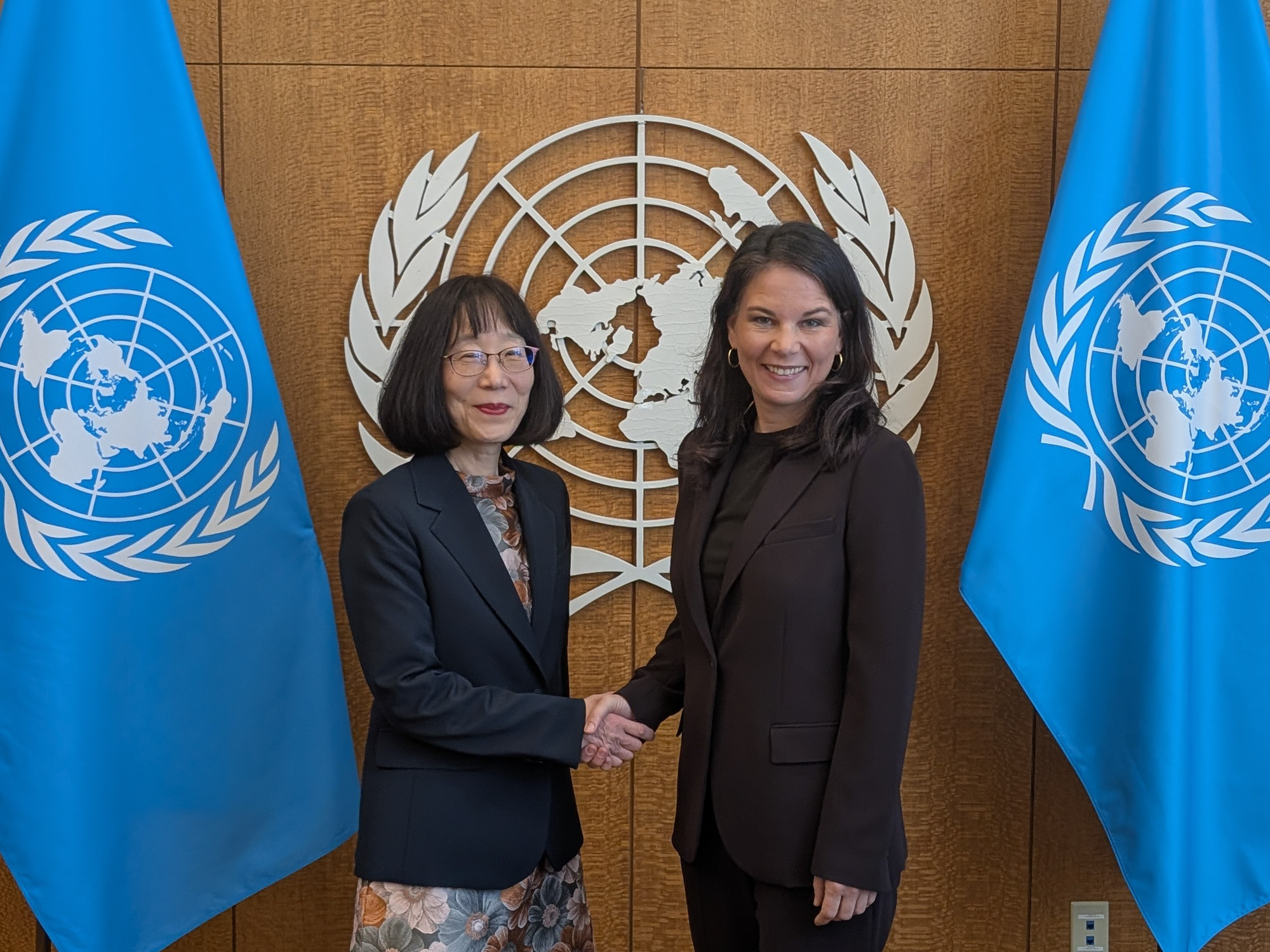 The ICC President met with the President of the UN General Assembly on 10 November 2025 ©ICC-CPI
