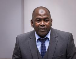 Mahamat Said Abdel Kani à l'ouverture de son procès à la CPI le 26 septembre 2022 ©ICC-CPI
