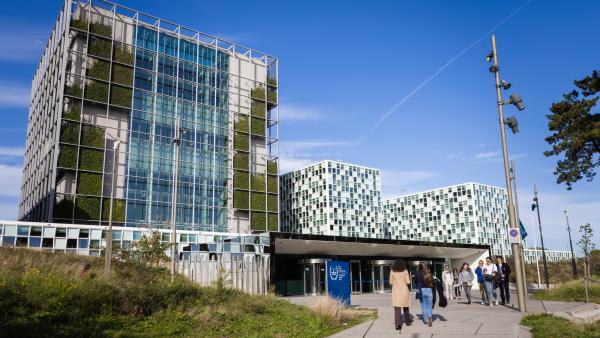Visitors arriving at the ICC headquarters in The Hague (Netherlands), on The Hague’s Just Peace Open Day on Sunday, 16 October 2022 © ICC-CPI