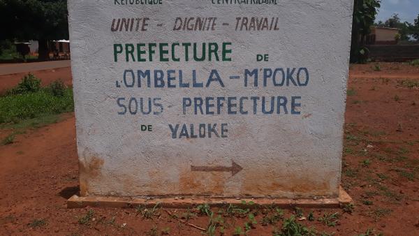 Following the sound of megaphone in Yaloké