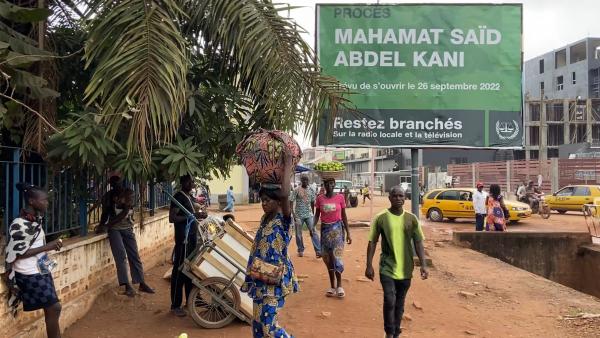 Billboards in Bangui