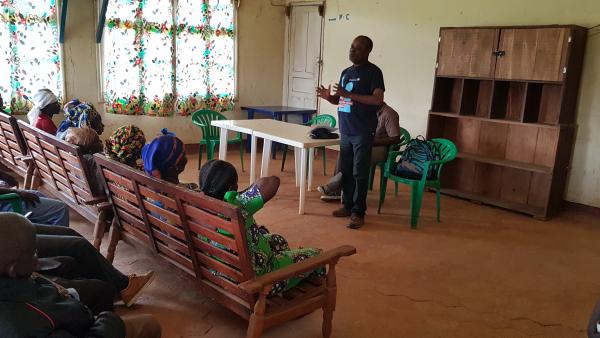 With communities in the Ituri province 