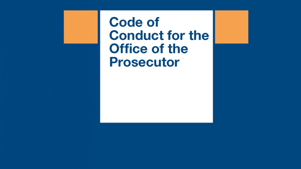 Code of Conduct for the Office of the Prosecutor