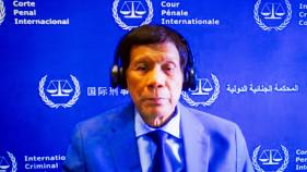Rodrigo Roa Duterte appearing for the first time before the ICC judges on 14 March 2025 ©ICC-CPI