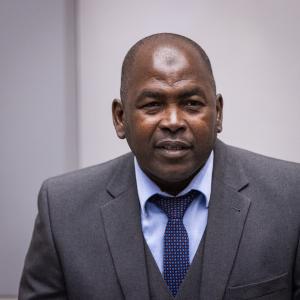 Mahamat Said Abdel Kani at the opening of his trial at the ICC on 26 September 2022 ©ICC-CPI