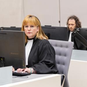 Marie O'Leary in the Courtroom