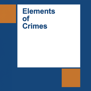 Elements of Crimes