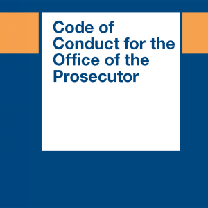 Code of Conduct for the Office of the Prosecutor