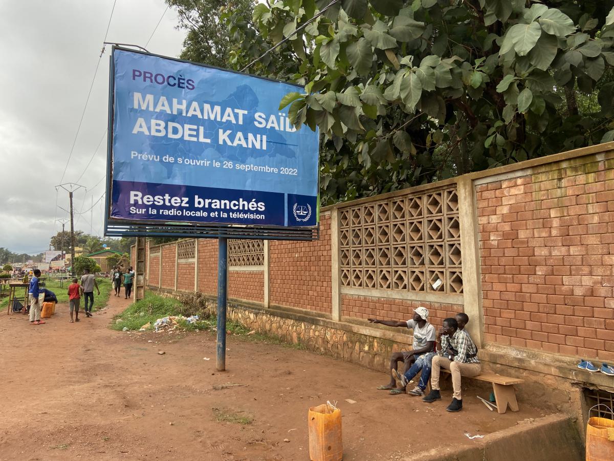 Billboards in Bangui