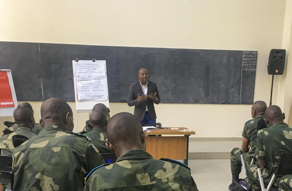 Strengthening the national judicial system