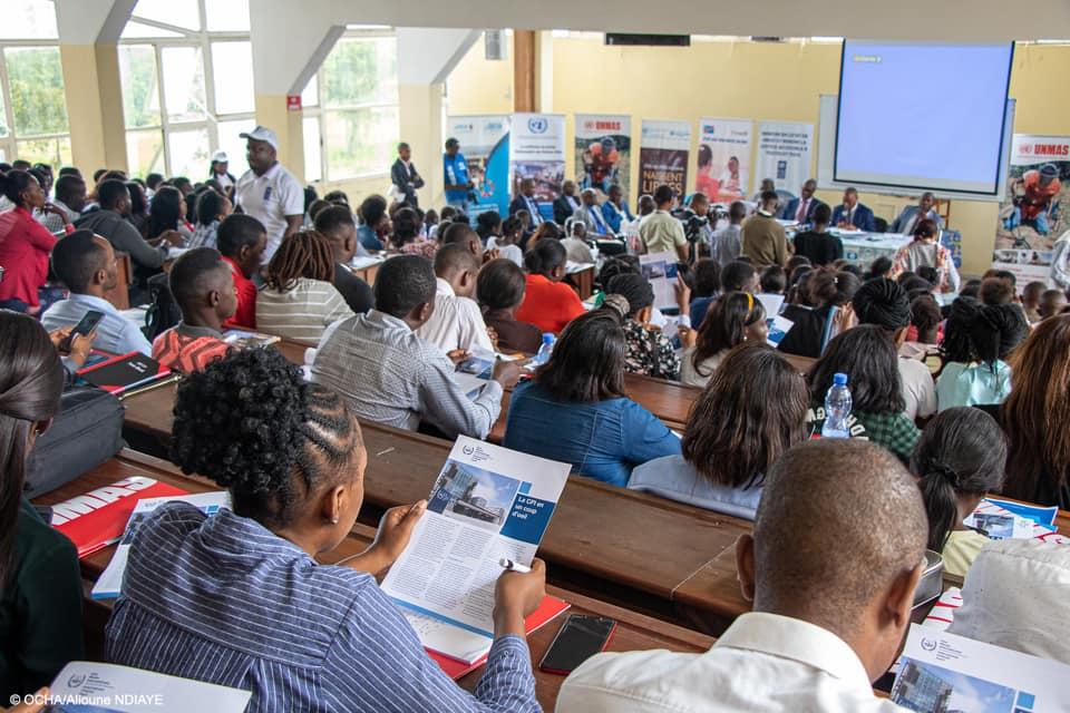 Celebrating international justice and UN Day in Kinshasa