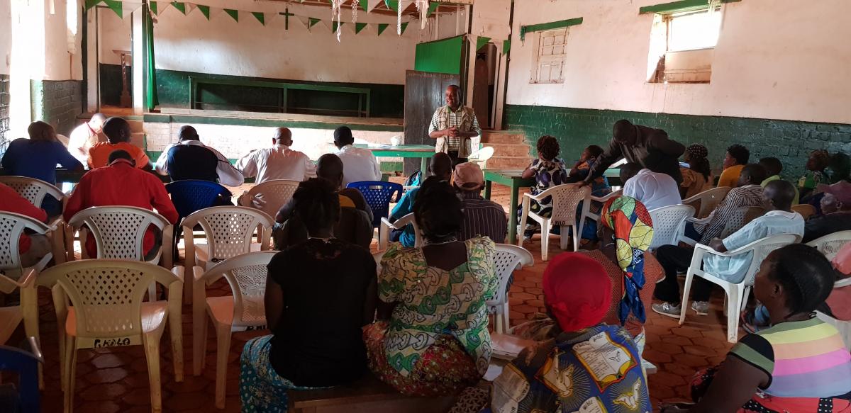 With communities in the Ituri province 