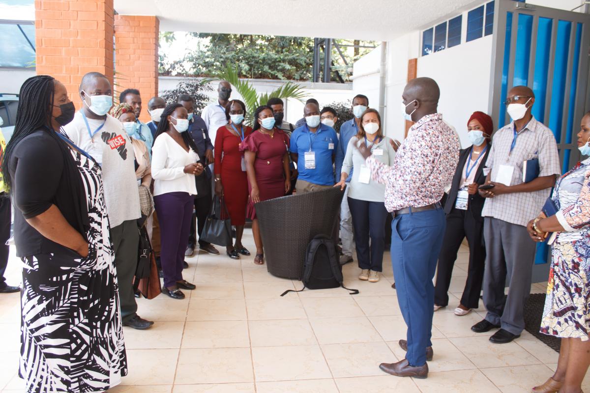 The fellows of the Makerere University Rotary Peace Centre
