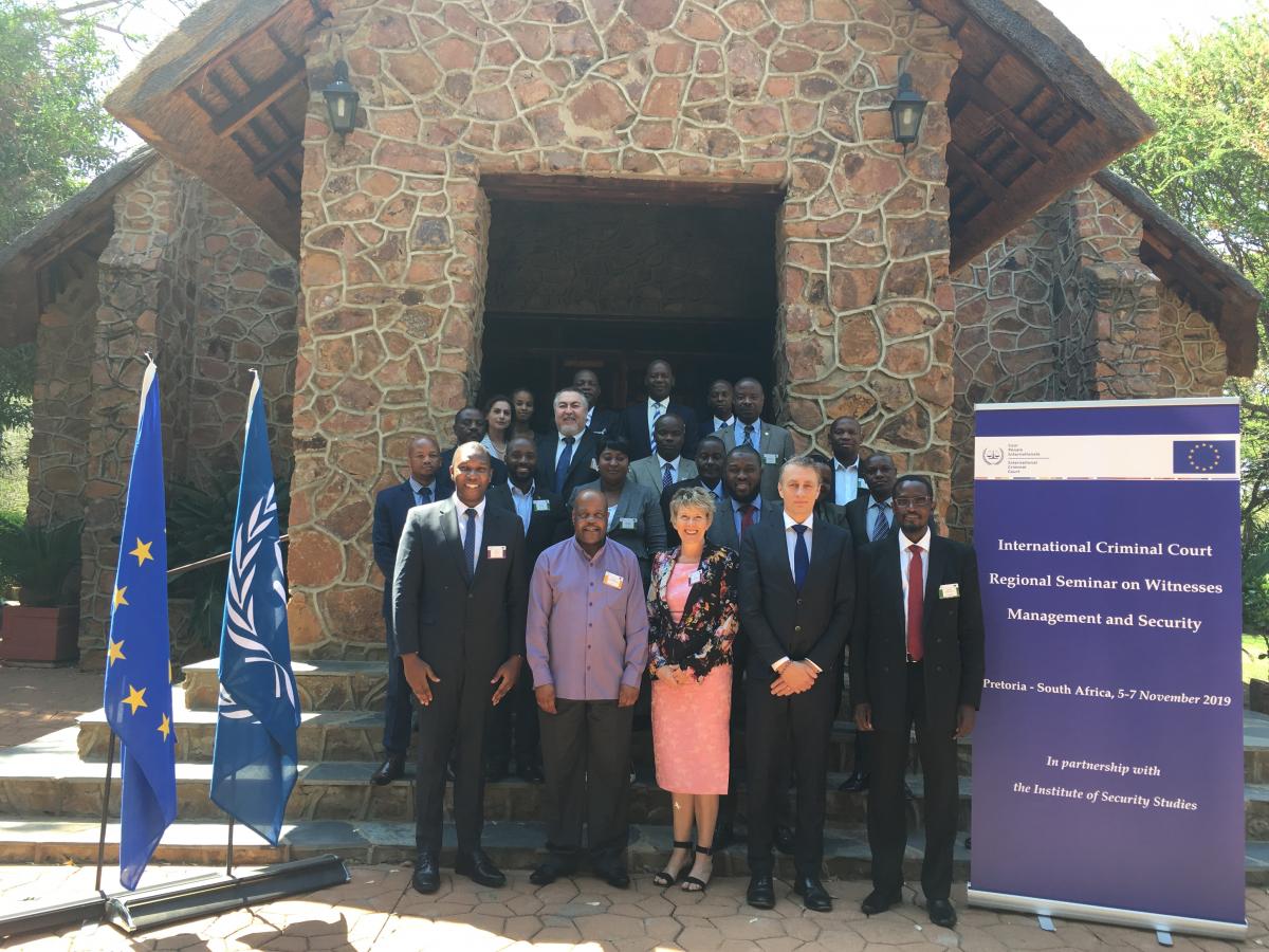 ICC holds regional seminar on witness security management in Pretoria, South Africa