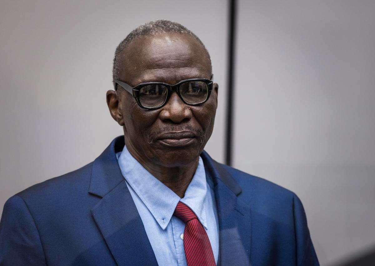 Ali Muhammad Ali Abd-Al-Rahman at the opening of his trial at the ICC on 5 April 2022 ©ICC-CPI