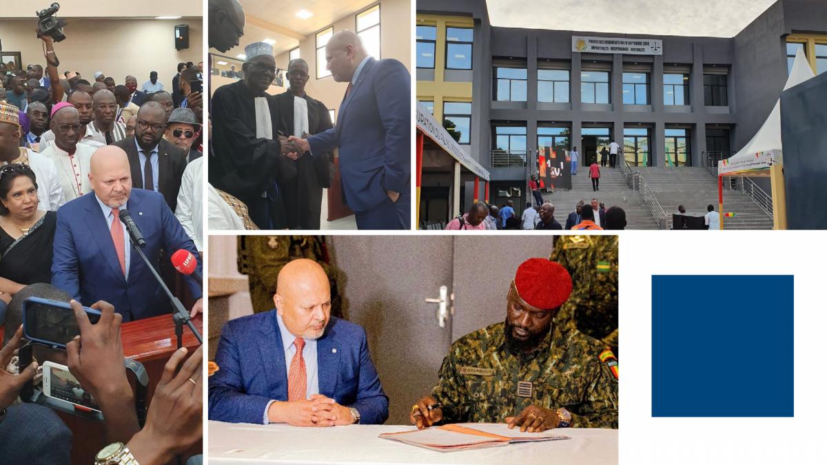 Statement by ICC Prosecutor Karim A.A. Khan KC regarding the opening of the trial related to events of 28 September 2009 in Guinea, signature of Agreement with Transitional Government on complementarity and closure of the Preliminary Examination