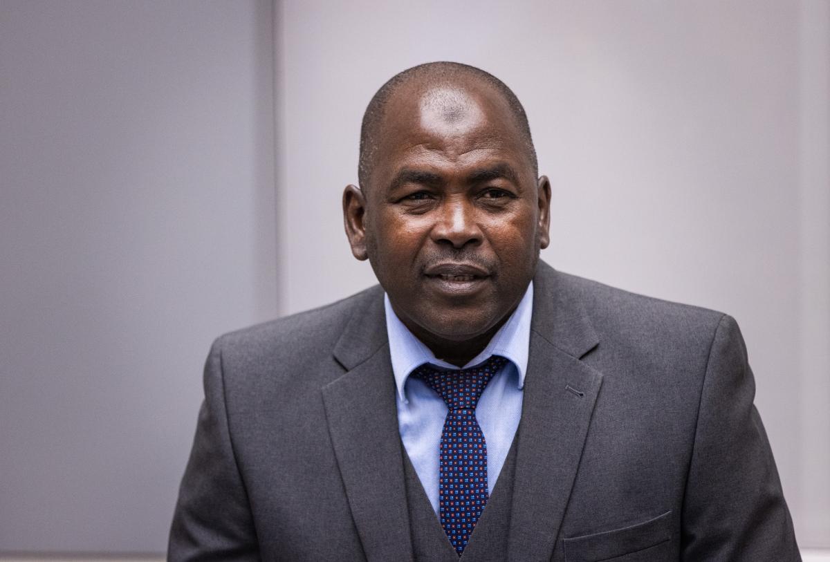 Mahamat Said Abdel Kani at the opening of his trial at the ICC on 26 September 2022 ©ICC-CPI