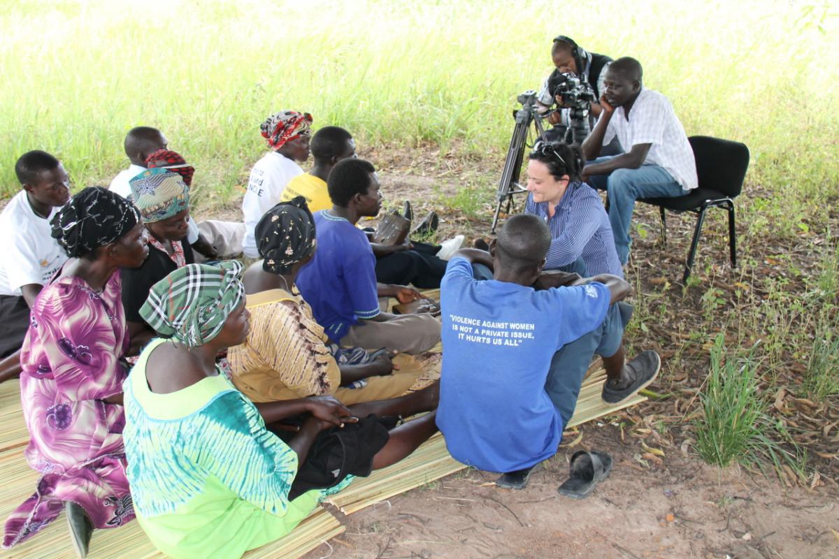 People in IDP camps in Amuria district, Northern Uganda, show ICC Outreach how traditional music helps them address the trauma they experienced from war. While they could meet in person before the pandemic, Outreach is still hearing such stories of hope, thanks to innovations, local partners and virtual meetings online. All photos: © ICC-CPI