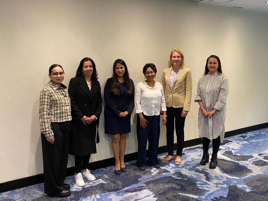 Members of the Office of the Prosecutor meet with representatives of the civil society working with victims of sexual and gender-based crimes