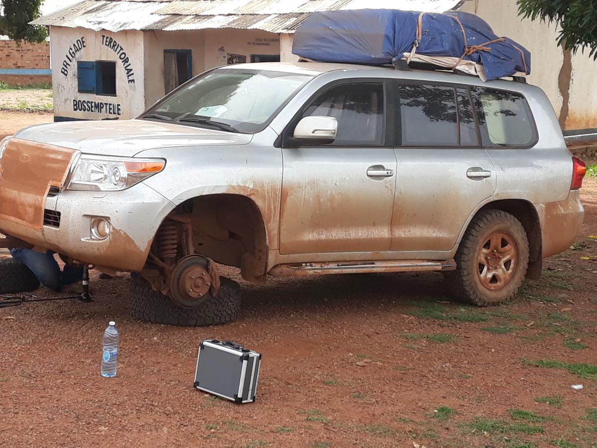 Following the sound of megaphone in Yaloké