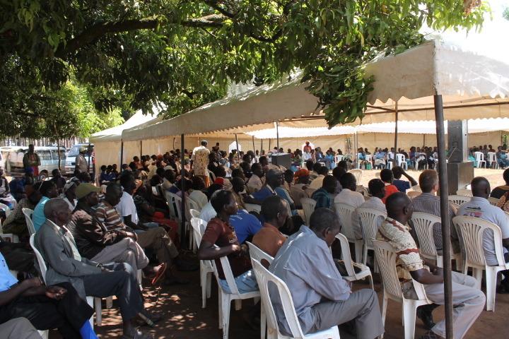 A President, a mosquito net and a journey on foot: The making of an outreach event
