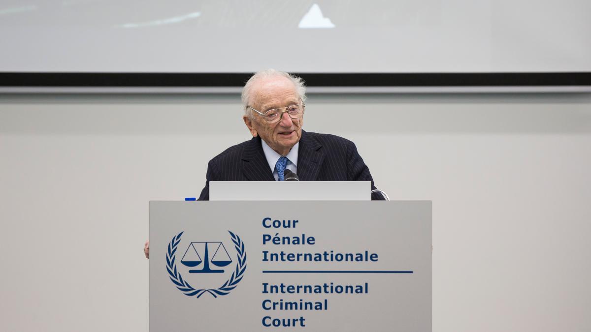 Mr Benjamin B. Ferencz ©ICC-CPI
