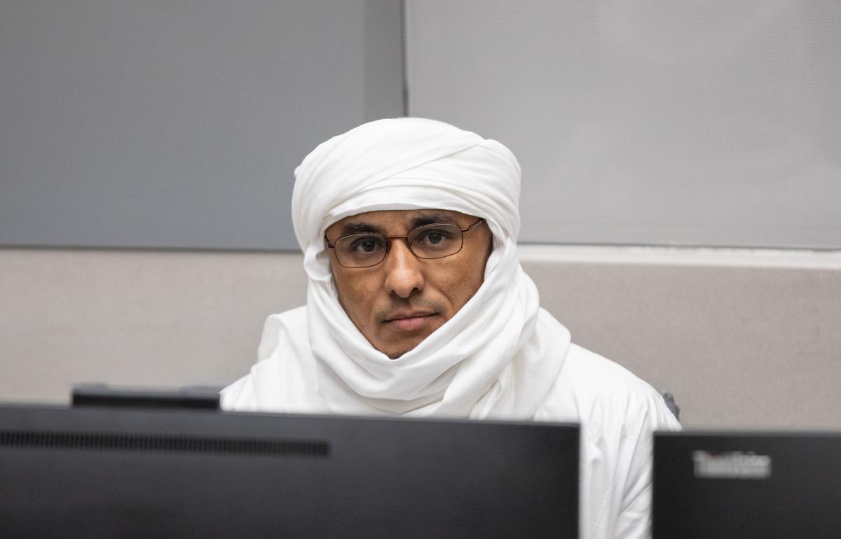 Al Hassan Ag Abdoul Aziz Ag Mohamed Ag Mahmoud in the Courtroom