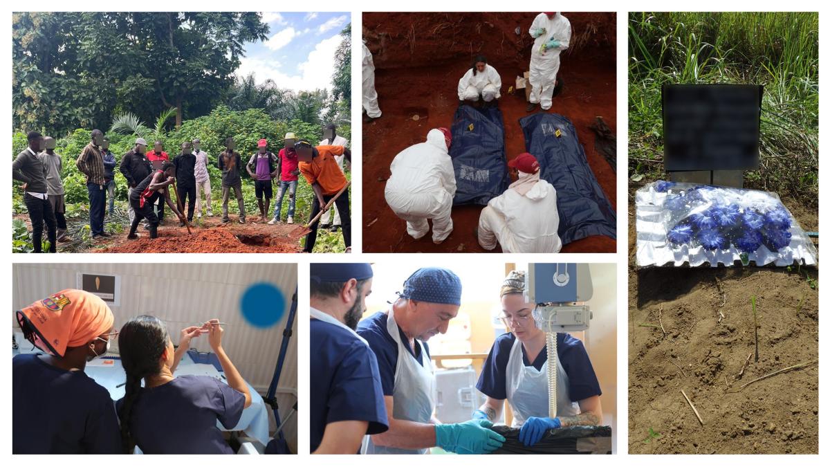 ICC Office of the Prosecutor partners with national authorities and international experts in the forensic identification and restitution of remains of victims in the Central African Republic