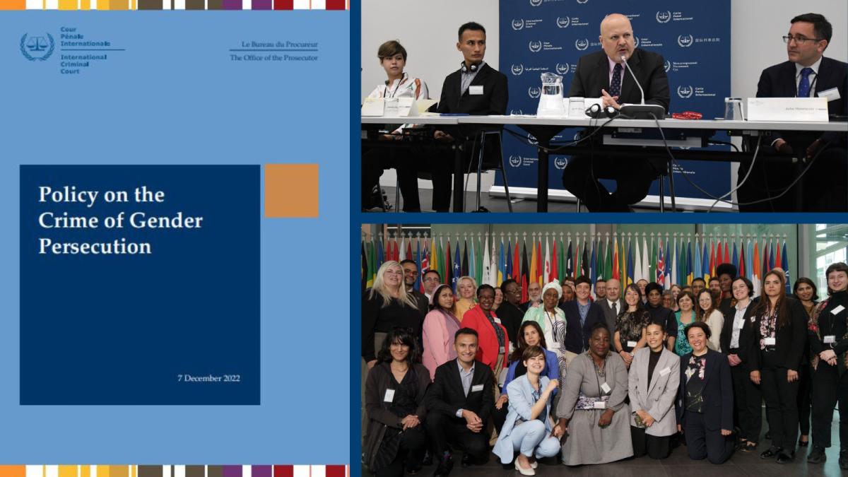 The Office of the Prosecutor launches public principles to advance understanding of the crime of gender persecution