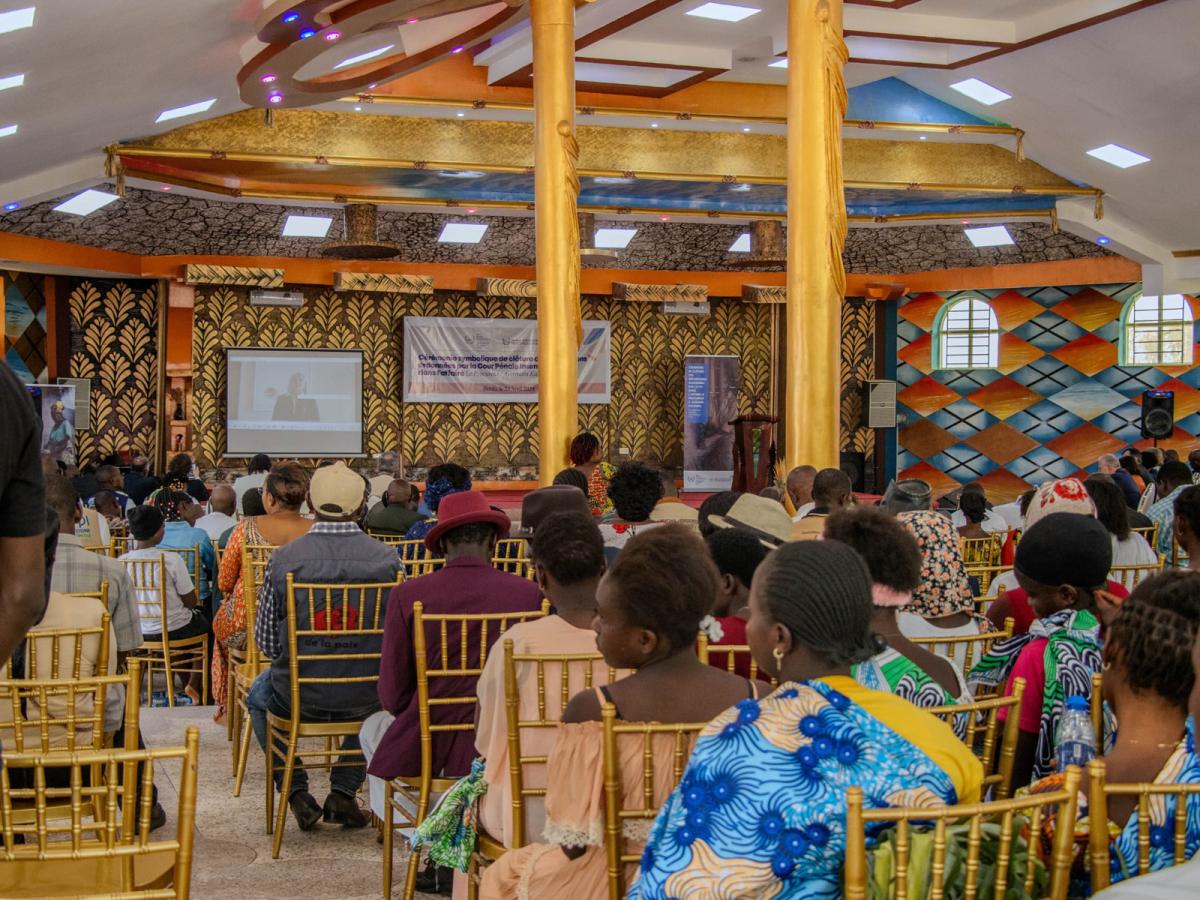 Symbolic Ceremony Marks End of ICC-Ordered Reparations for Victims in the  case of The Prosecutor v. Germain Katanga in the Democratic Republic of Congo