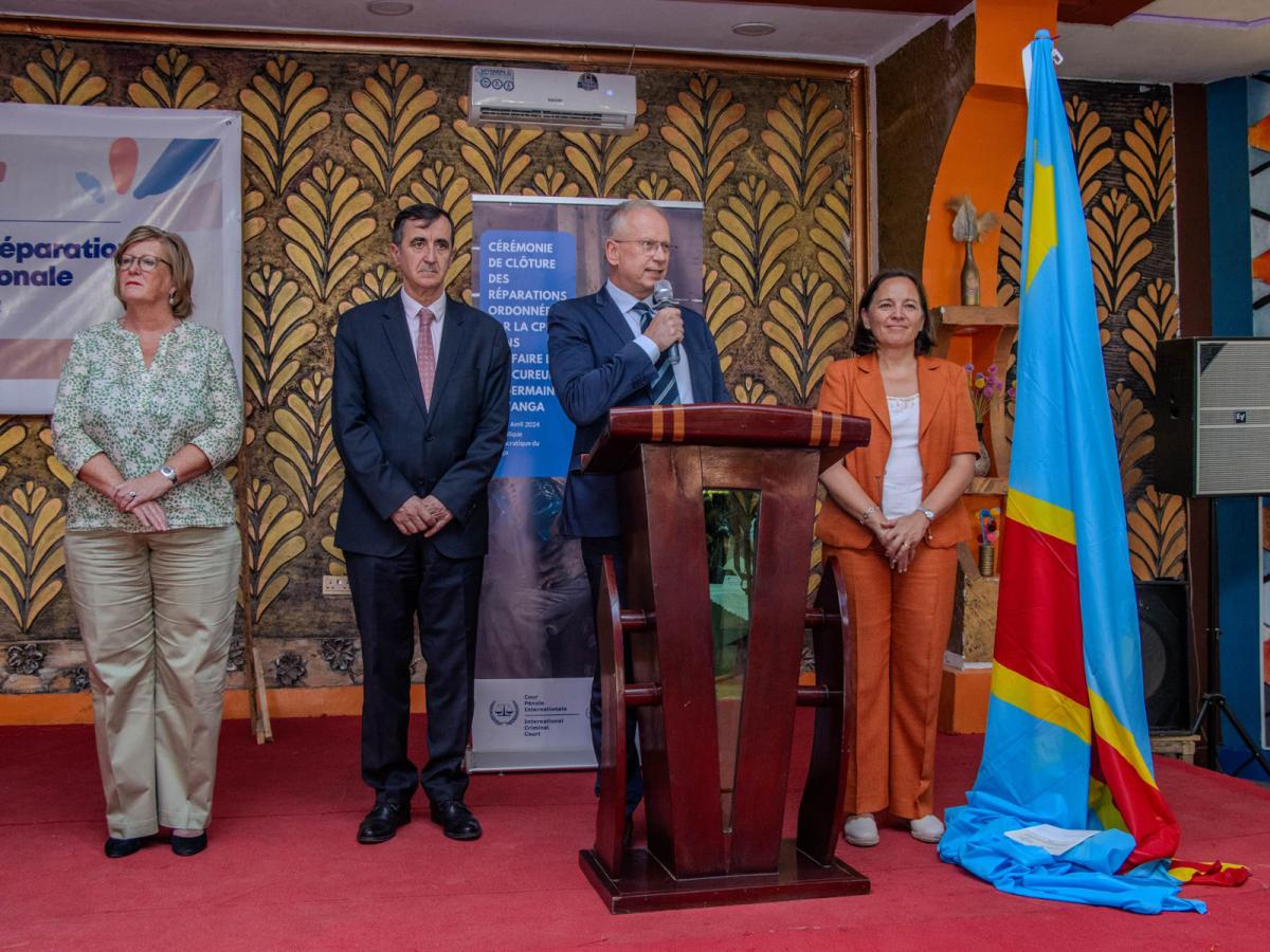 Symbolic Ceremony Marks End of ICC-Ordered Reparations for Victims in the  case of The Prosecutor v. Germain Katanga in the Democratic Republic of Congo