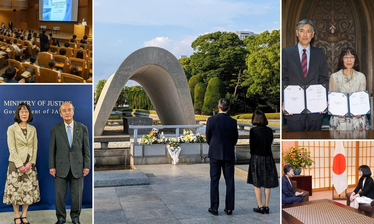  ICC President Akane concludes official visit to Japan