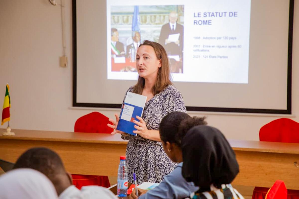  particularly enjoy talking to the students: they have lots of questions and lots of hope.
