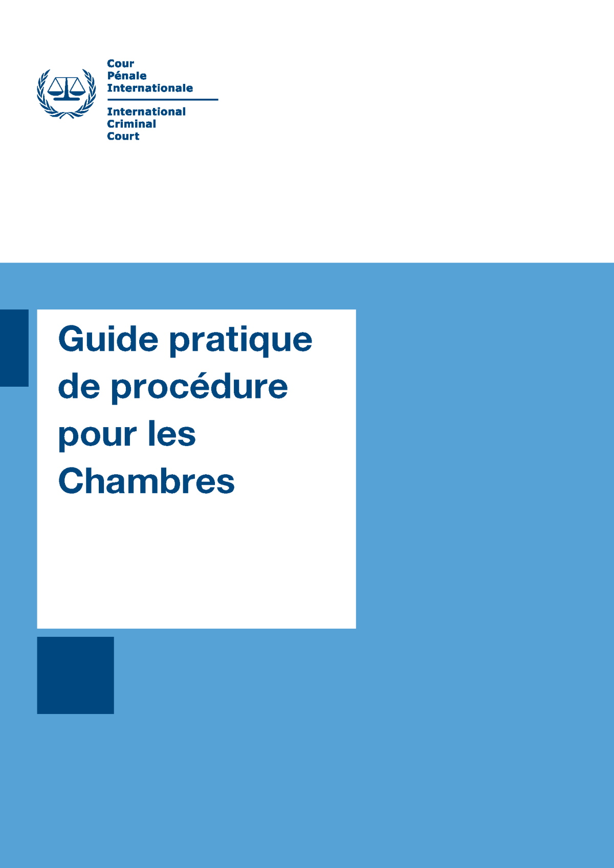 Guide pratique de procédure pour les Chambres