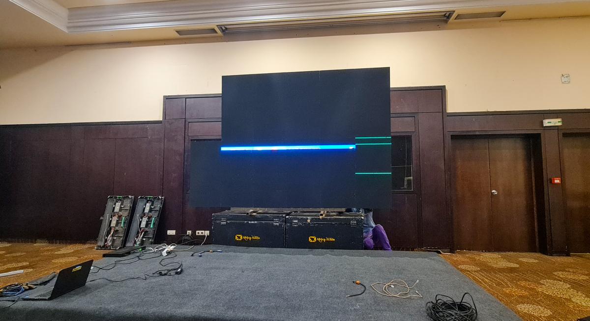 Setting up