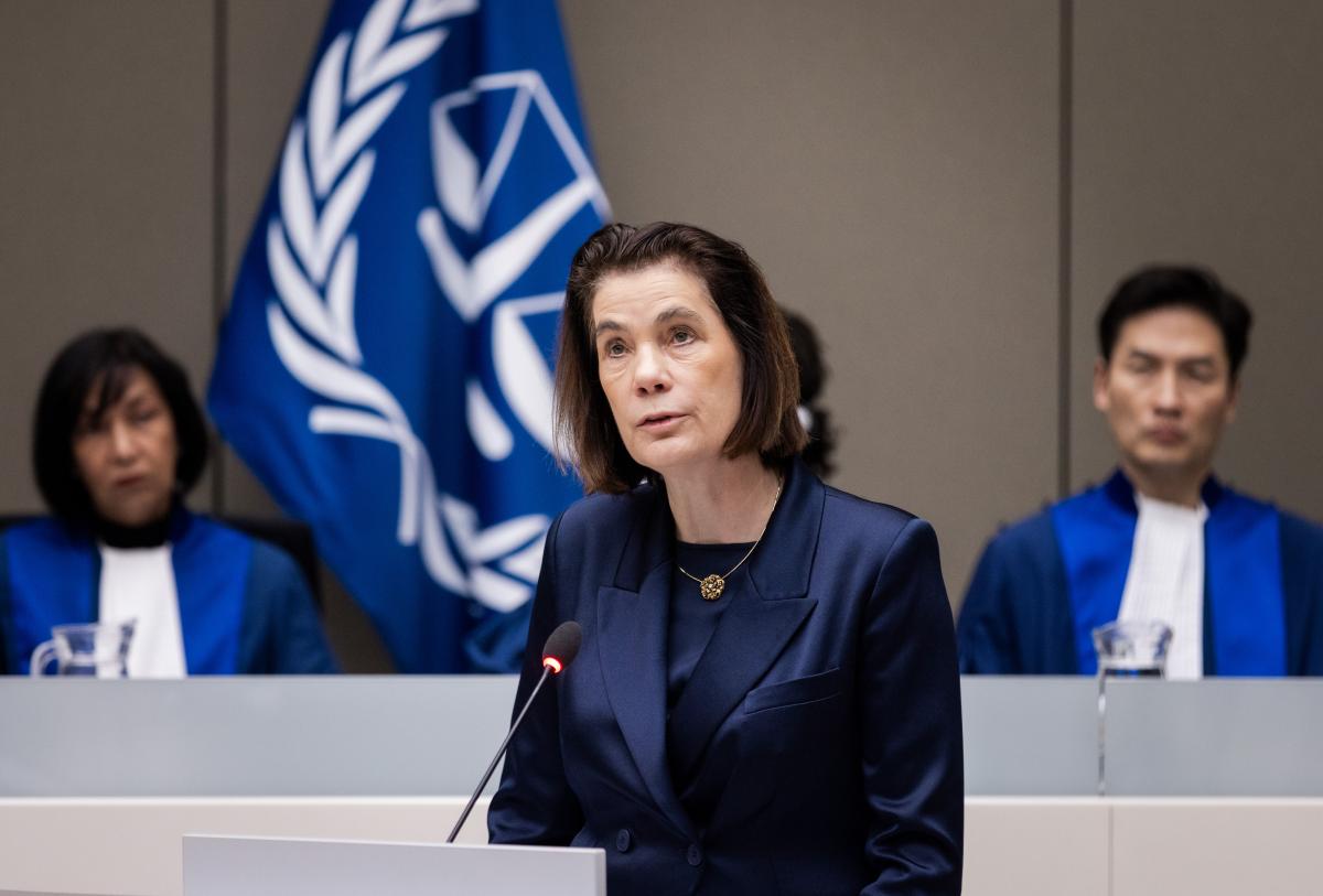 President of the Supreme Court of the Netherlands Dineke de Groot at the opening of the ICC judicial year 2025 on 24 January 2025 at the seat of the Court in The Hague ©ICC-CPI