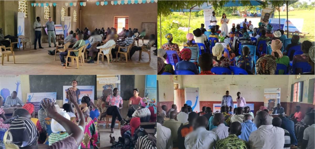 Photo: In 2024, the Trust Fund for Victims at the International Criminal Court conducted victim-centered consultations with almost 3,000 victims in northern Uganda. The same year, the TFV launched its first €5 million funding appeal in the Ongwen case to begin implementing the €52.4 million reparations order issued by the Trial Chamber, expected to benefit approximately 50,000 victims.
