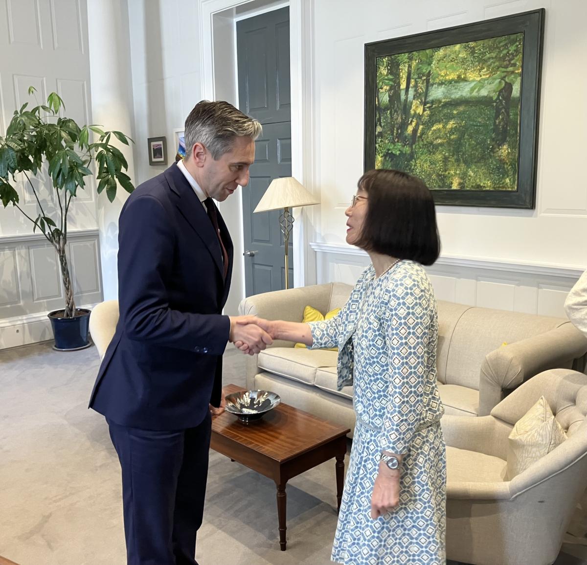 ICC President concludes official visit to Ireland