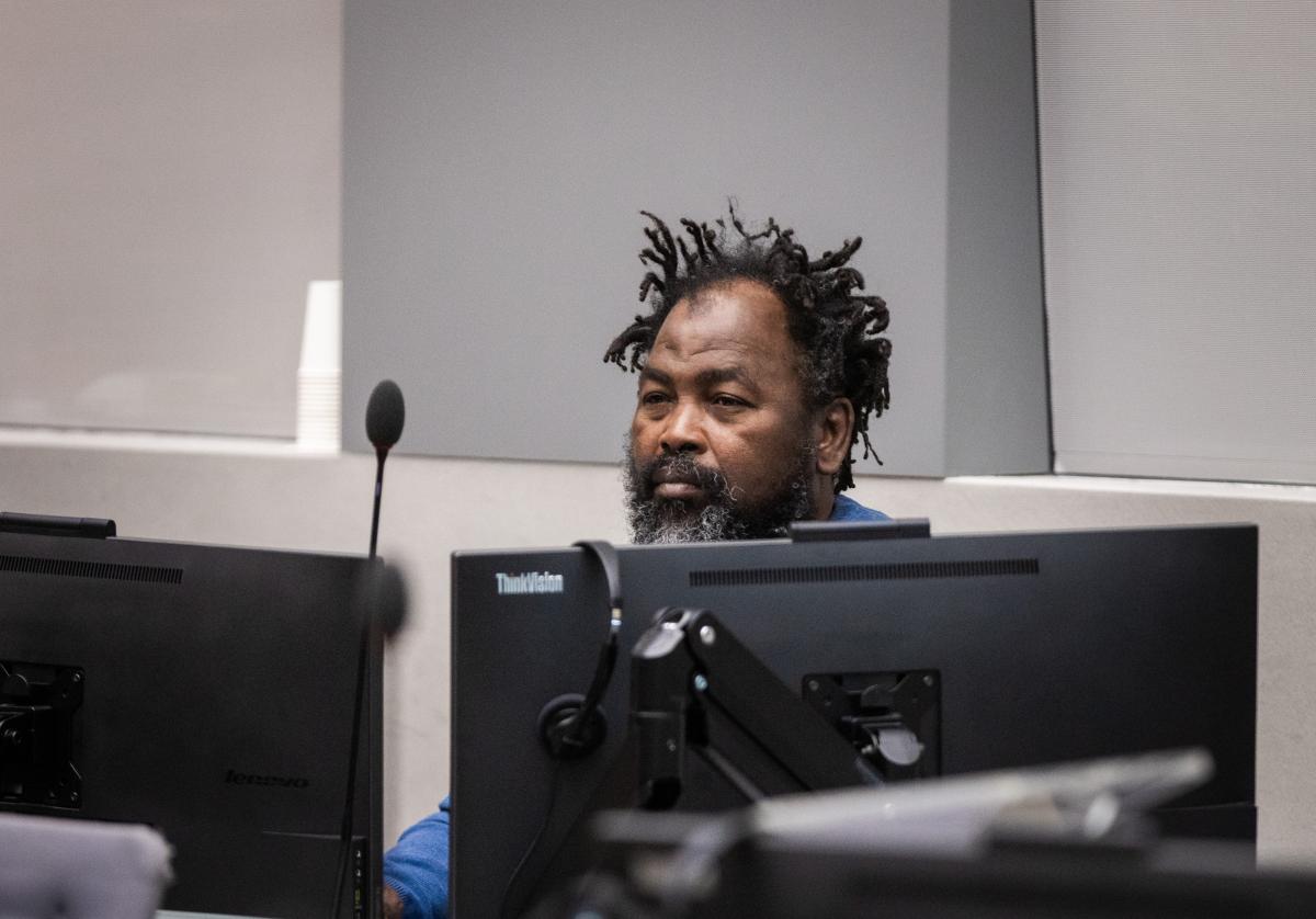 Mahamat Said Abdel Kani  at the International Criminal Court in The Hague (Netherlands) on 25 November 2025 ©ICC-CPI