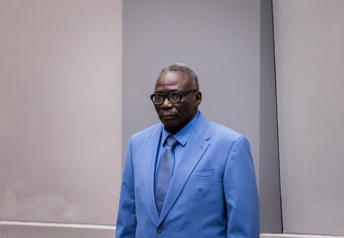 Ali Muhammad Ali Abd-Al-Rahman during the sentencing delivery before the ICC on 9 December 2025 ©ICC-CPI