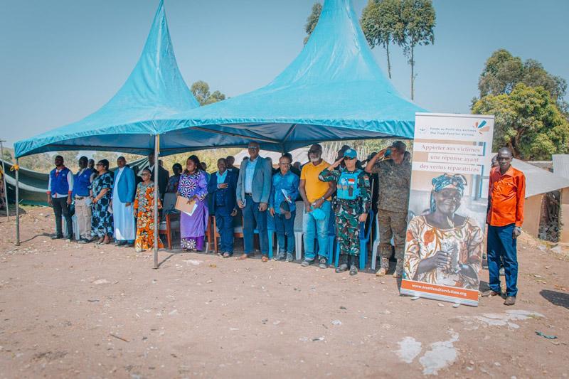 Symbolic Monument for Victims of War Crimes in Bogoro: A beam of hope and peace in the Eastern DRC