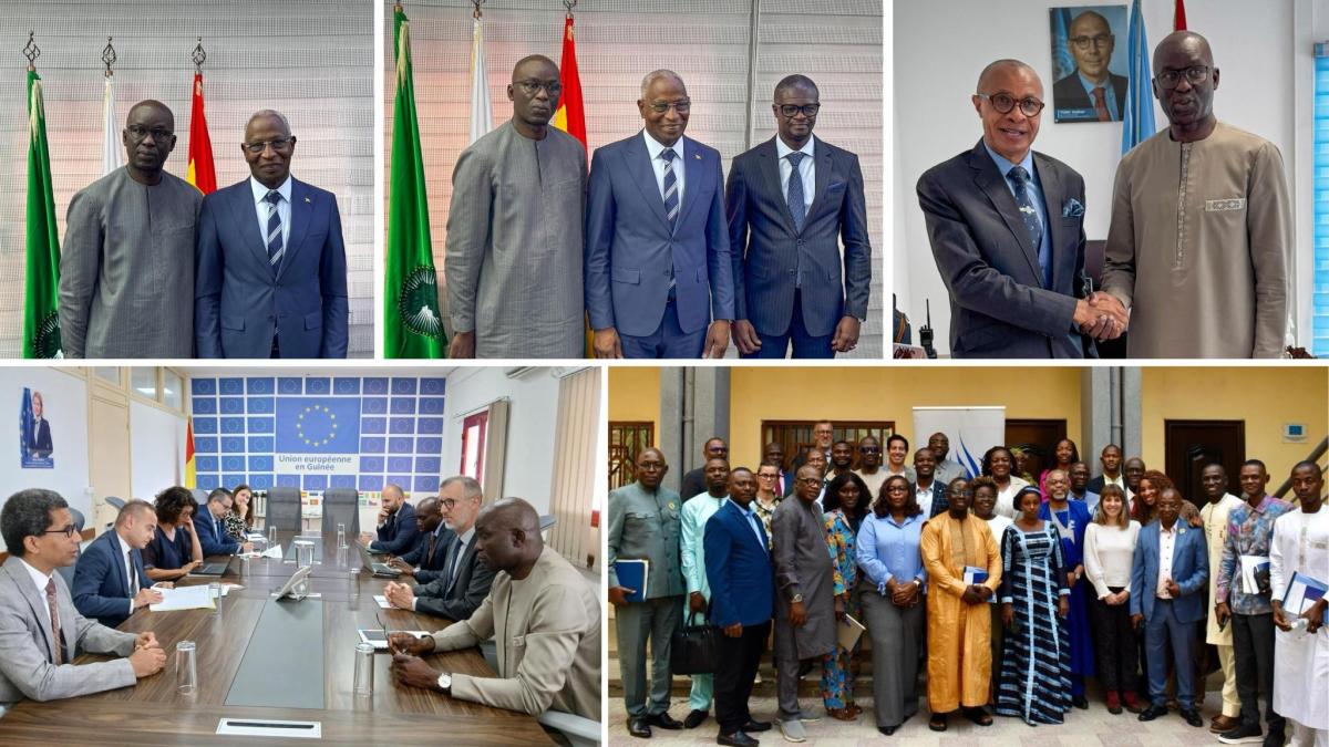 During his visit to Conakry, ICC Deputy Prosecutor Mame Mandiaye Niang met with authorities and partners to promote an efficient and sustainable justice. ©ICC-CPI