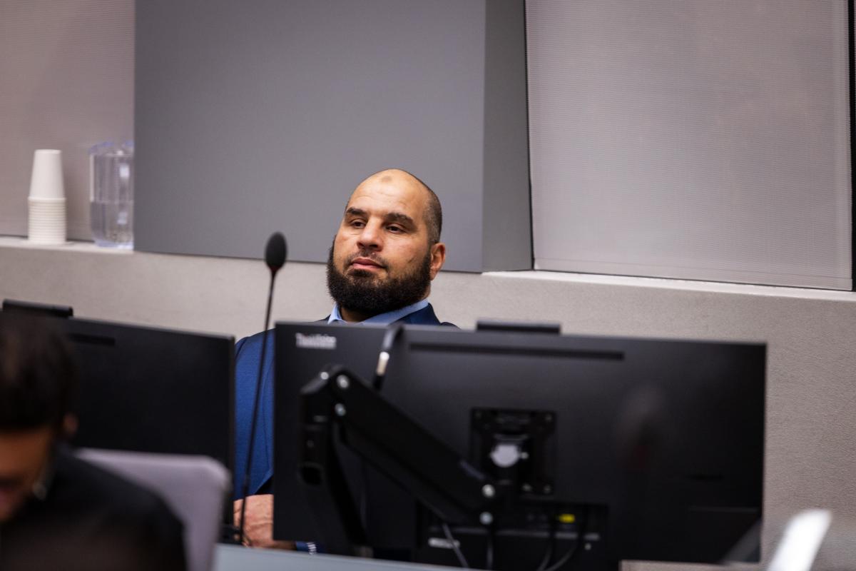 Khaled Mohamed Ali El Hishri at the opening of the confirmation of charges hearing on 19 May 2026 in The Hague (The Netherlands) ©ICC-CPI 