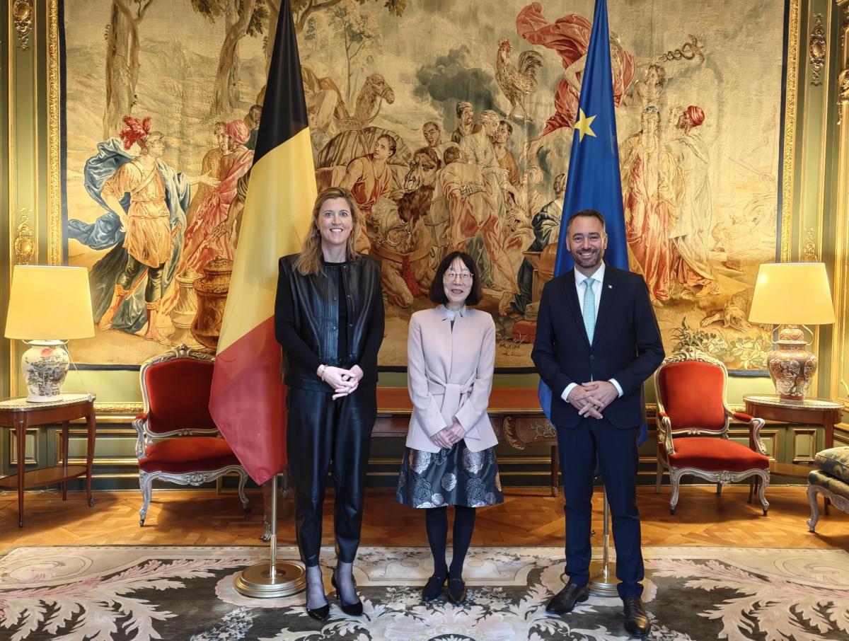 ICC President meets Belgian Government Officials