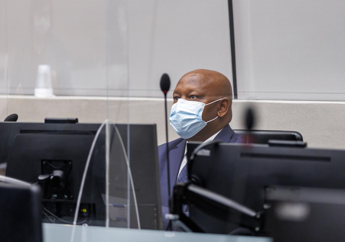 PHOTO : Paul Gicheru lors de l'ouverture de son procès à la CPI le 15 février 2022 ©ICC-CPI